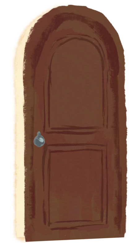 door open
